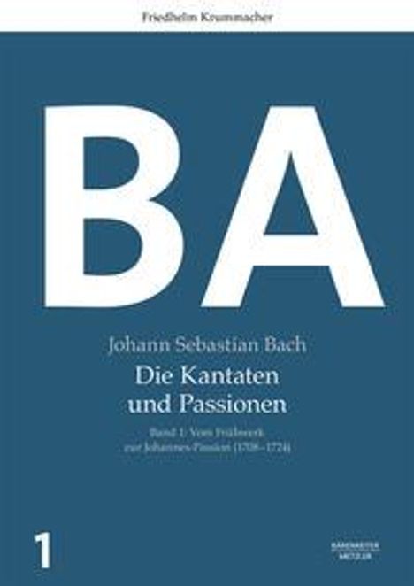Friedhelm Krummacher: Johann Sebastian Bach: Die Kantaten und Passionen, Buch