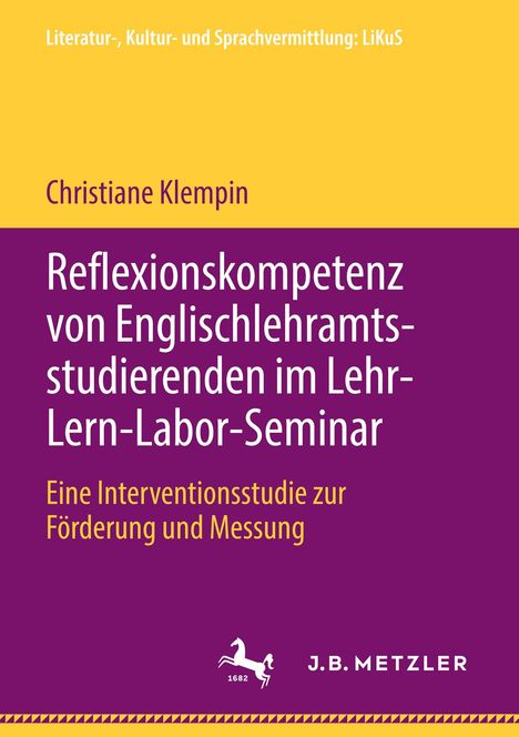 Christiane Klempin: Klempin, C: Reflexionskompetenz von Englischlehramtsstudiere, Buch