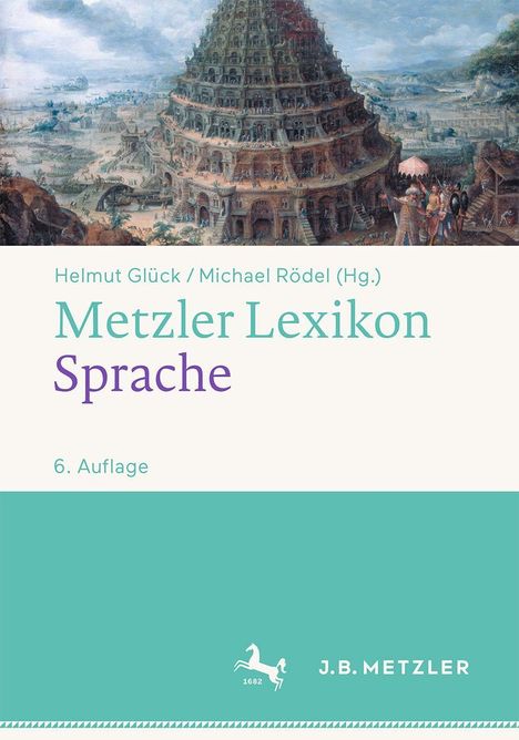 Metzler Lexikon Sprache, Buch