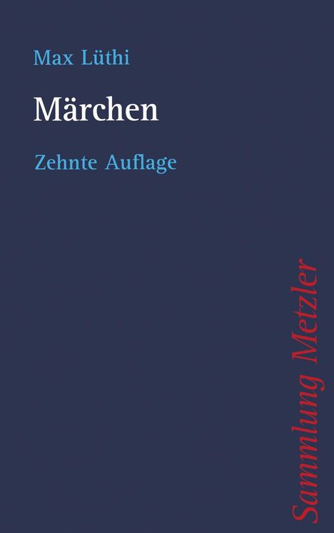 Max Lüthi: Märchen, Buch