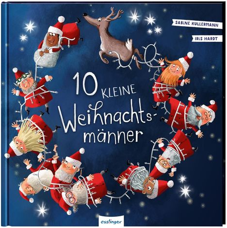Sabine Kullermann: Kullermann, S: 10 kleine Weihnachtsmänner, Buch
