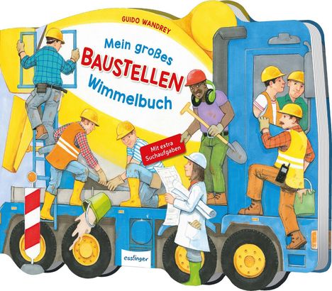 Mein großes Baustellen-Wimmelbuch, Buch