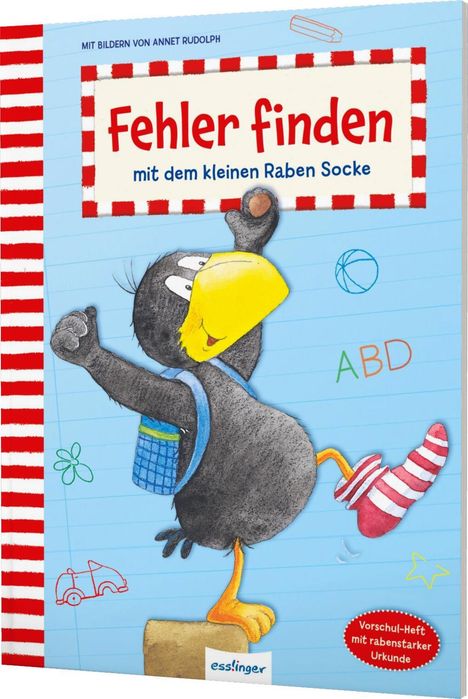 Der kleine Rabe Socke: Fehler finden mit dem kleinen Raben Socke, Buch