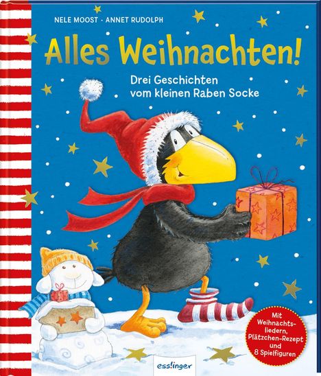 Nele Moost: Der kleine Rabe Socke: Alles Weihnachten!, Buch