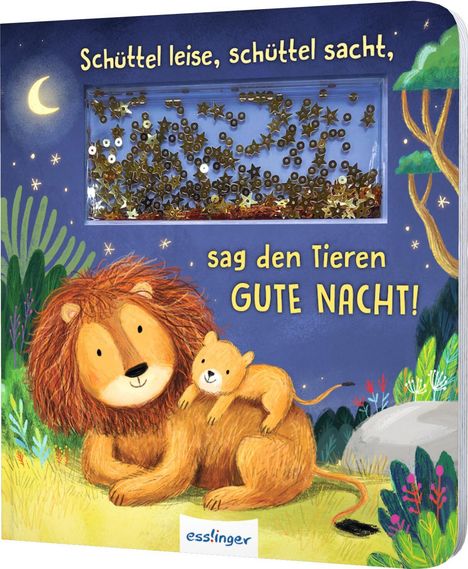 Madlen Ottenschläger: Schüttel-Pappe: Schüttel leise, schüttel sacht, sag den Tieren Gute Nacht!, Buch