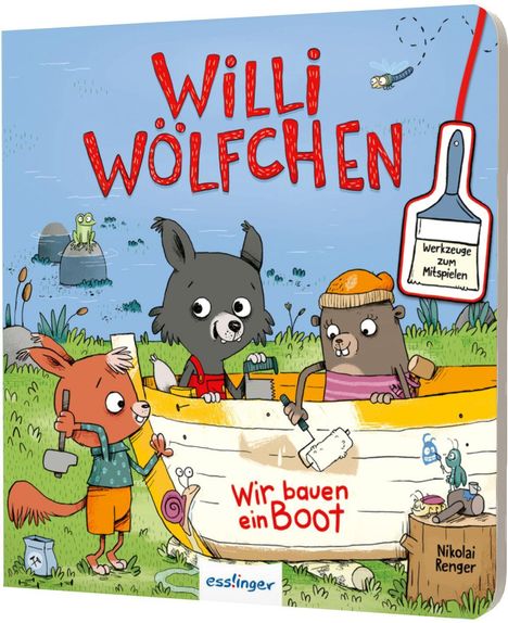 Julia Klee: Willi Wölfchen: Wir bauen ein Boot!, Buch