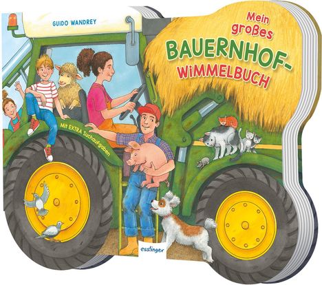 Mein großes Bauernhof-Wimmelbuch, Buch