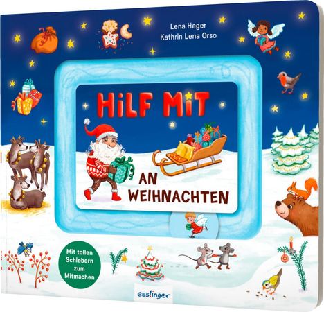 Kathrin Lena Orso: Meine Schiebebahn-Pappe: Hilf mit an Weihnachten, Buch