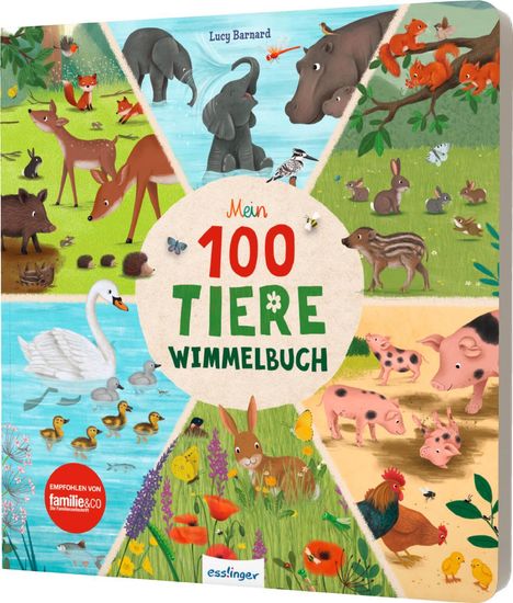 Sibylle Schumann: Mein 100 Tiere-Wimmelbuch, Buch