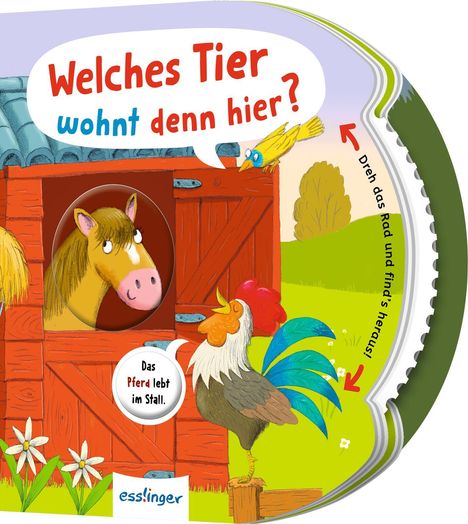 Anja Kiel: Dreh das Rad und find´s heraus!: Welches Tier wohnt denn hier?, Buch