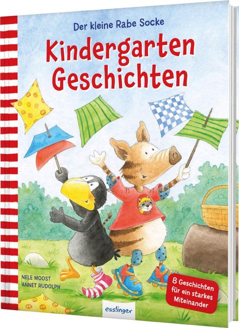 Nele Moost: Der kleine Rabe Socke: Kindergarten-Geschichten, Buch