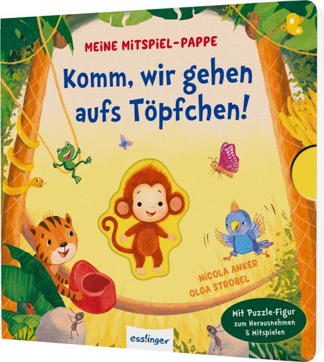 Nicola Anker: Meine Mitspiel-Pappe: Komm, wir gehen aufs Töpfchen!, Buch