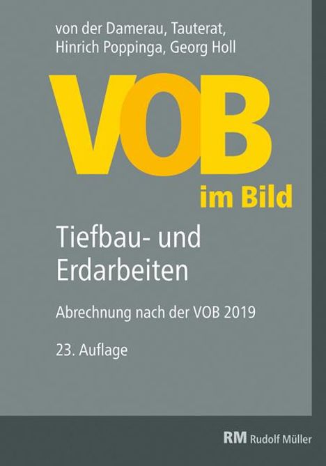 Hinrich Poppinga: Poppinga, H: VOB im Bild - Tiefbau- und Erdarbeiten, Buch