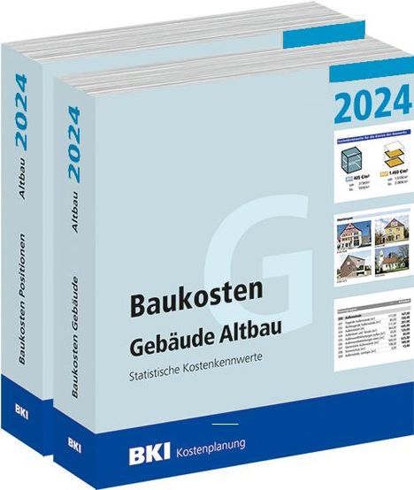 BKI Baukosten Gebäude + Positionen Altbau 2024, Buch