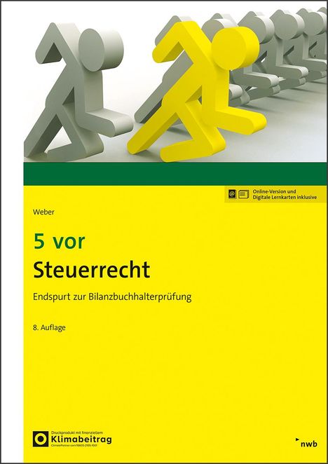 Martin Weber: 5 vor Steuerrecht, 1 Buch und 1 Diverse