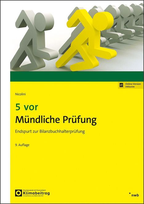 Hans J. Nicolini: 5 vor Mündliche Prüfung, 1 Buch und 1 Diverse