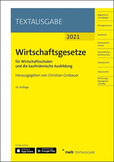 Wirtschaftsgesetze für Wirtschaftsschulen, Diverse