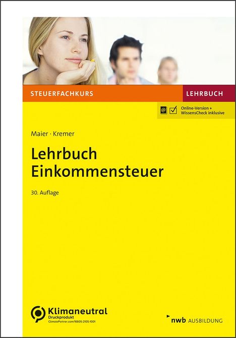 Hartwig Maier: Lehrbuch Einkommensteuer, 2 Diverse