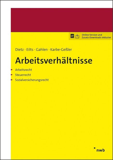 Hans-Ulrich Dietz: Arbeitsverhältnisse, Buch