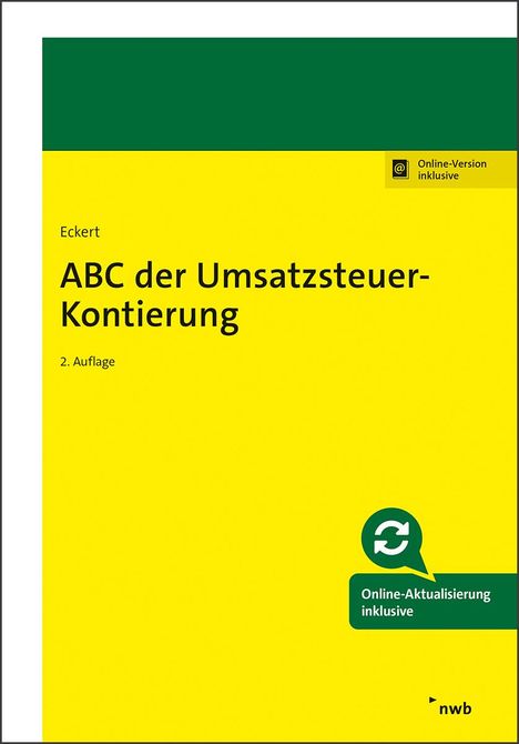 Karl-Hermann Eckert: ABC der Umsatzsteuer-Kontierung, 1 Buch und 1 Diverse