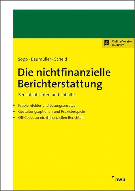 Karina Sopp: Sopp, K: Die nichtfinanzielle Berichterstattung, Diverse