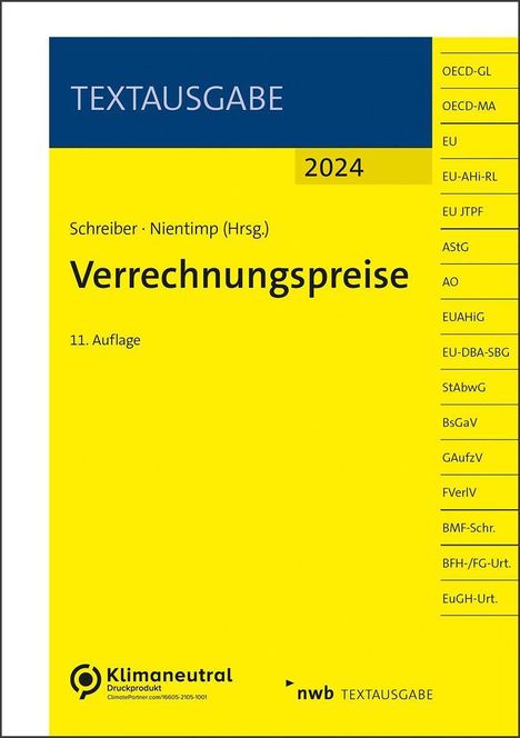 Verrechnungspreise, 1 Buch und 1 Diverse