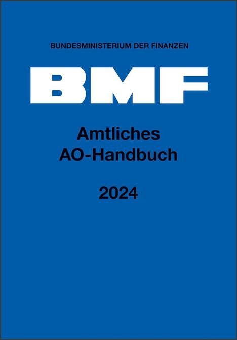 Amtliches AO-Handbuch 2024, Buch