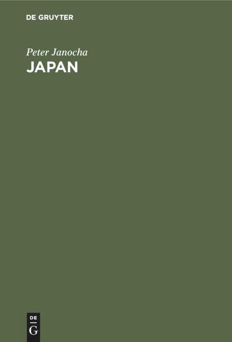 Peter Janocha: Japan, Buch