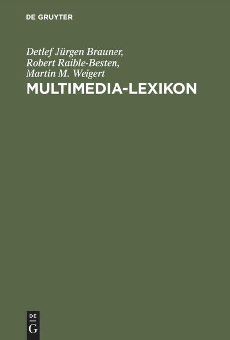 Detlef Jürgen Brauner: Multimedia-Lexikon, Buch