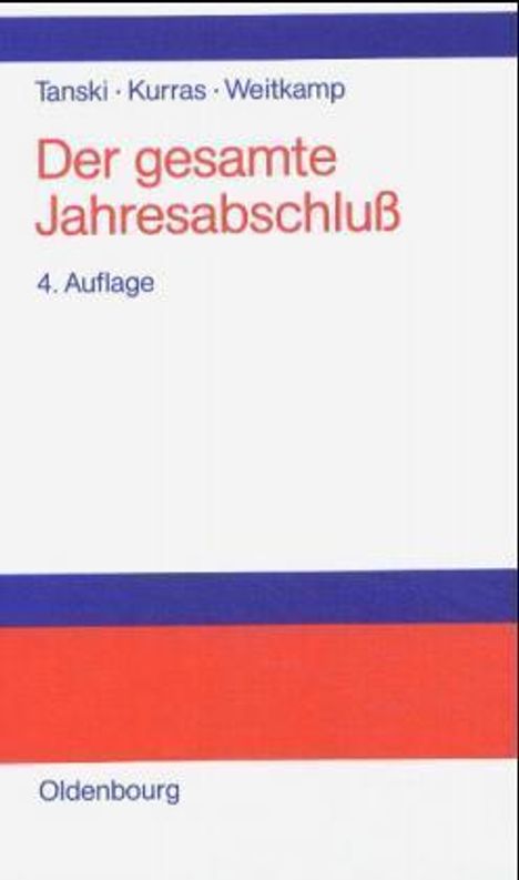 Joachim S. Tanski: Der gesamte Jahresabschluß, Buch