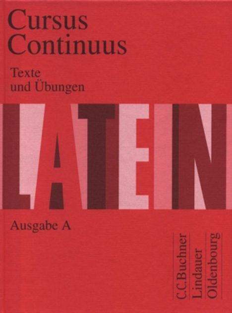 Belde, D: Cursus Continuus - Ausgabe A, Buch