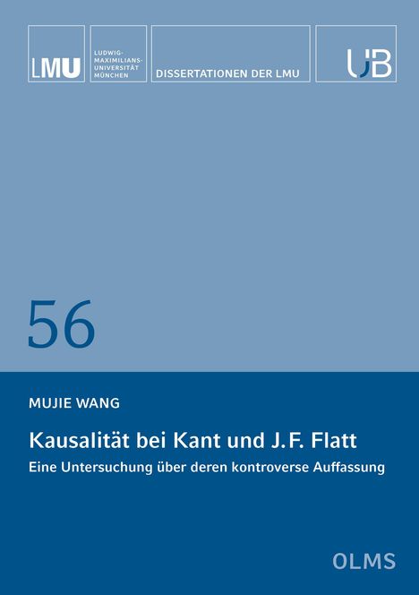 Mujie Wang: Kausalität bei Kant und J.F. Flagg, Buch