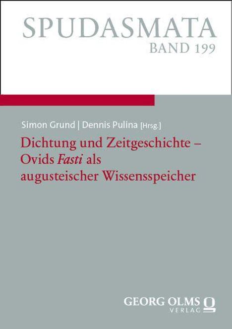 Dichtung und Zeitgeschichte - Ovids "Fasti" als augusteischer Wissensspeicher, Buch
