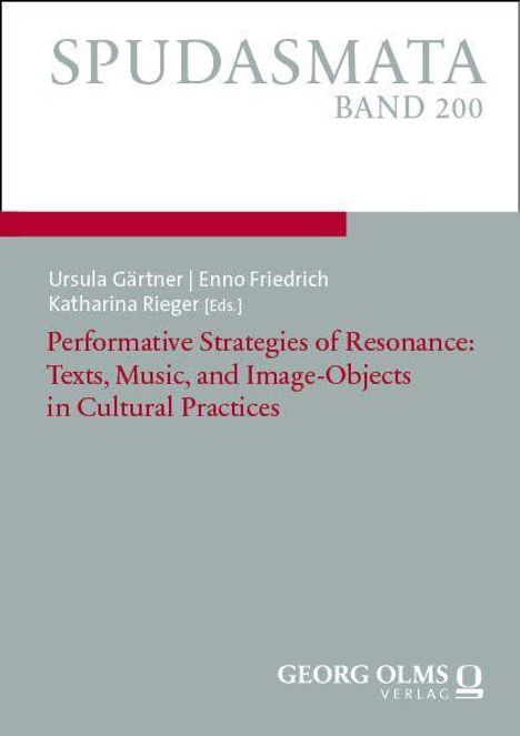 SPUDASMATA BAND 200, Herausgeber: Ursula Gärtner, Enno Friedrich, Katharina Rieger. Georg Olms Verlag Logo unten rechts.