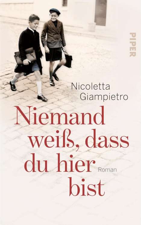 Nicoletta Giampietro: Niemand weiß, dass du hier bist, Buch