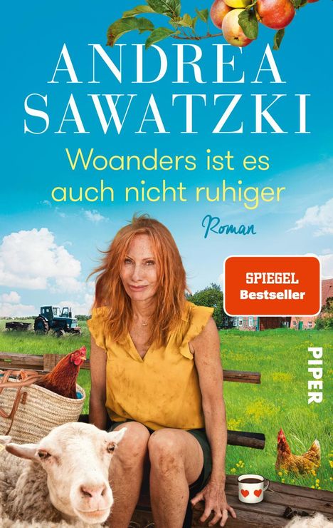 Andrea Sawatzki: Woanders ist es auch nicht ruhiger, Buch