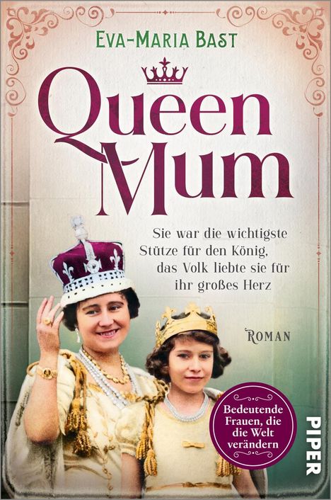 Eva-Maria Bast: Queen Mum, Buch