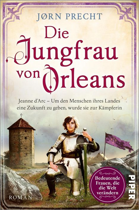 Jørn Precht: Die Jungfrau von Orleans, Buch