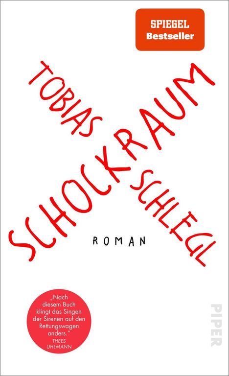 Tobias Schlegl: Schockraum, Buch