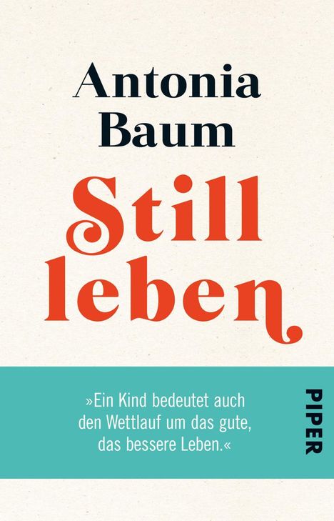 Antonia Baum: Stillleben, Buch