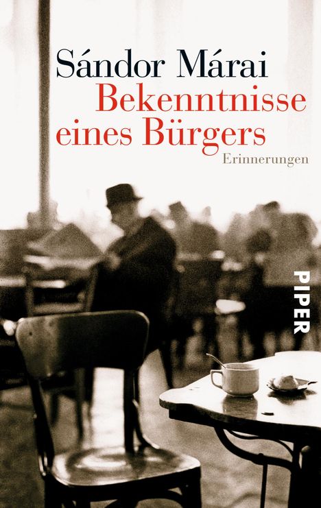 Sándor Márai: Bekenntnisse eines Bürgers, Buch