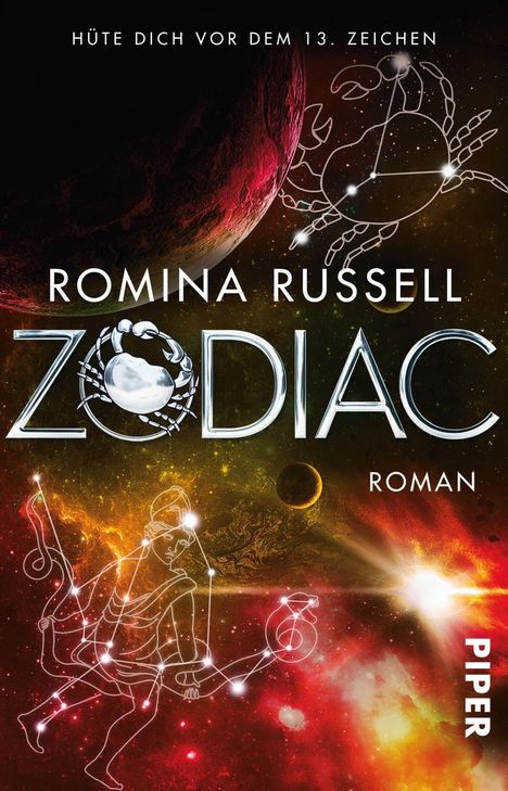 Romina Russell: Zodiac 01, Buch