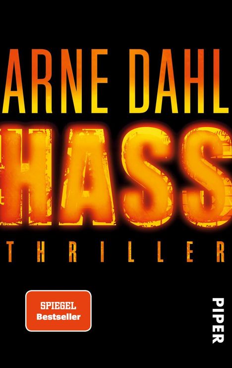 Arne Dahl: Hass, Buch