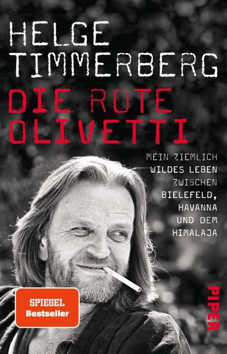Helge Timmerberg: Die rote Olivetti, Buch