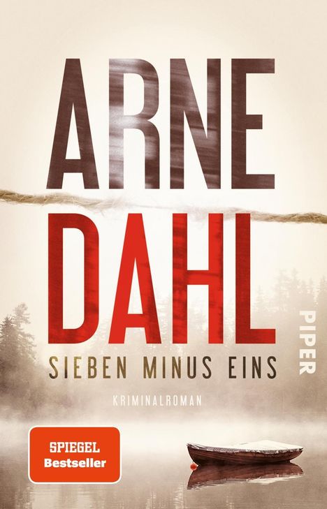 Arne Dahl: Sieben minus eins, Buch