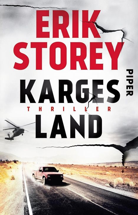 Erik Storey: Karges Land, Buch