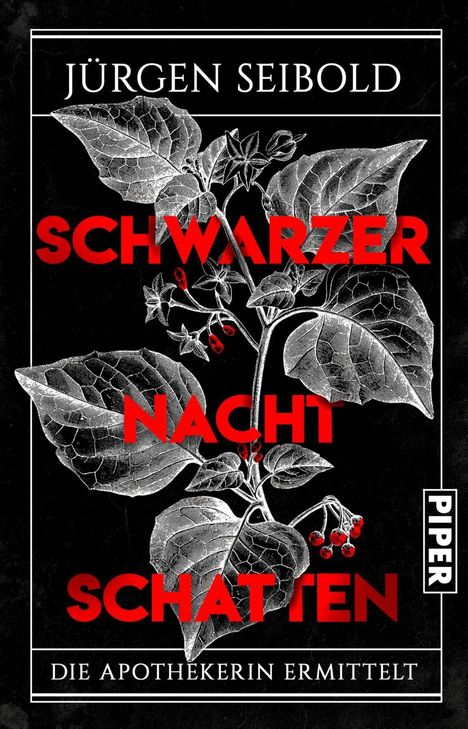 Jürgen Seibold: Schwarzer Nachtschatten, Buch