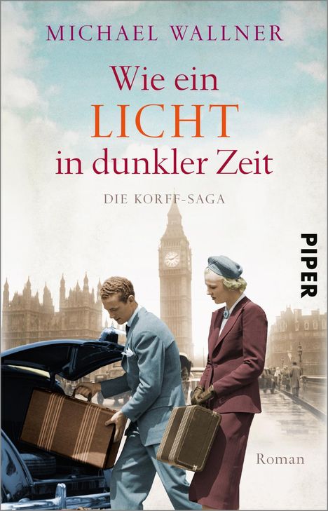 Michael Wallner: Wie ein Licht in dunkler Zeit, Buch