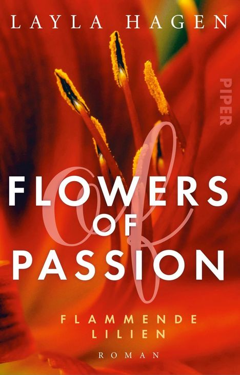 Layla Hagen: Flowers of Passion - Flammende Lilien, Buch