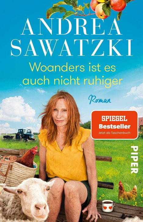 Andrea Sawatzki: Woanders ist es auch nicht ruhiger, Buch